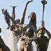 Monterrey Mexico Macroplaza Neptune Fountain
